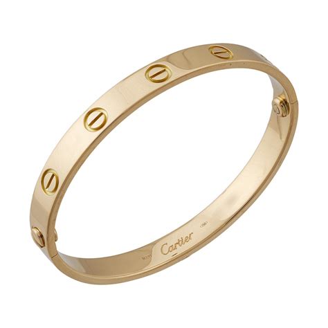 gold plated cartier bracelet|cartier 18k gold bracelet price.